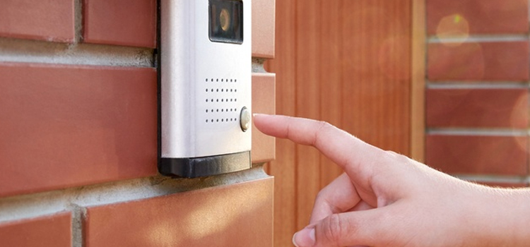 apartment door buzzer installation in Roseland