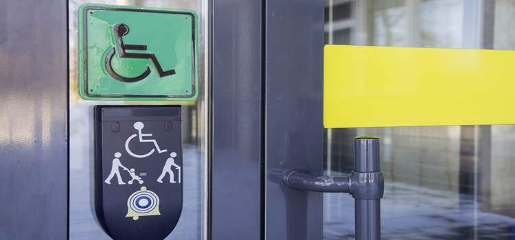 automatic handicap door opener in Roseland