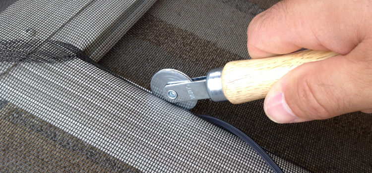 metal screen door repair in Roseland